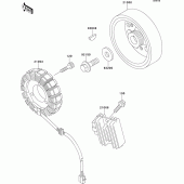 Схема узла: Генератор для Kawasaki ZX600 ZZ-R600