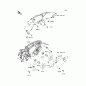 Схема вузла: Headlight(s) для Kawasaki EX650 Ninja 650