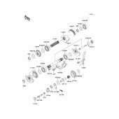 Схема вузла: Balancer для Kawasaki KL650 KLR650
