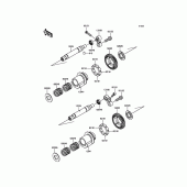 Схема вузла: Balancer для Kawasaki ZX1400 ZZR1400 ABS