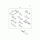 Схема вузла: Набір інструментів для Kawasaki ER250 Z250 ABS