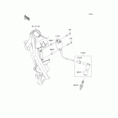 Схема вузла: Ignition system(def) для Kawasaki KLX125 D-Tracker