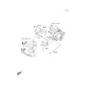 Схема вузла: Throttle pipe для Kawasaki KLV1000