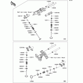 Схема вузла: Клапан для Kawasaki VN1700 VN1700 Classic Tourer ABS