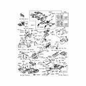 Схема вузла: Електроустаткування для Kawasaki ZX1400 ZZR1400 ABS