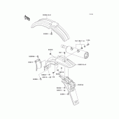 Схема вузла: Крило для Kawasaki KMX125