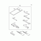 Схема вузла: Інструмент для Kawasaki KL110 KSR