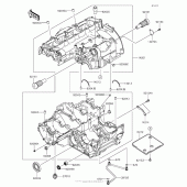 Схема узла: Картер двигателя для Kawasaki ZX1000 Ninja 1000 ABS