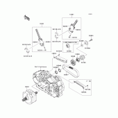 Схема узла: Коленчатый вал для Kawasaki VN1700 VN1700 Voyager ABS