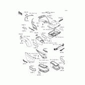 Схема вузла: Decals(zg1200-b11) для Kawasaki ZG1200 Voyager XII
