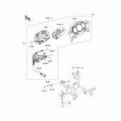 Схема вузла: Meter(s) для Kawasaki KL650 KLR650