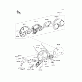 Схема узла: Meter(s) для Kawasaki ZG1400 Concours 14