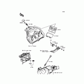 Схема вузла: Fuel Injection для Kawasaki ZX1000 Ninja ZX-10R ABS