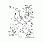 Схема узла: Радиатор (1/2) для Kawasaki ZX750 Ninja ZX-7RR