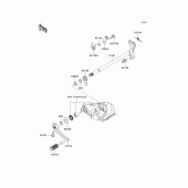 Схема вузла: Перемикач передач для Kawasaki ZX1400 ZZR1400 ABS