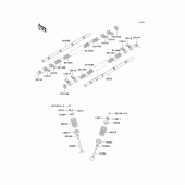 Схема вузла: Клапан для Kawasaki ZX900 Ninja ZX-9R