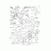 Схема вузла: Cowling(1/2) для Kawasaki KLE500
