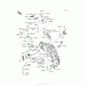 Схема вузла: Повітряний фільтр Kawasaki ZG1400 Concours 14 ABS