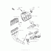 Схема вузла: Fuel Injection для Kawasaki ZX1000 Ninja ZX-10R