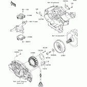 Схема вузла: Генератор для Kawasaki VN1700 Vulcan 1700 Voyager Custom ABS