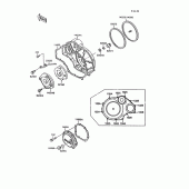 Схема вузла: Engine cover(s) для Kawasaki ZG1000 Concours