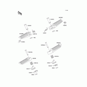 Схема узла: Step для Kawasaki ZX600 Ninja ZX-6