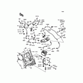Схема вузла: Brake Piping для Kawasaki ZX1400 Ninja ZX-14R ABS