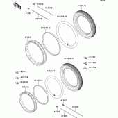 Схема вузла: Шини для Kawasaki EJ650 W650