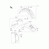 Схема узла: Крыло для Kawasaki KLX250 KLX250R