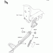 Схема вузла: Stand(s) для Kawasaki ZR1000 Z1000