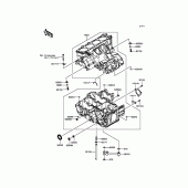 Схема узла: Картер двигателя для Kawasaki ZX1400 Ninja ZX-14R ABS