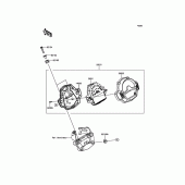 Схема вузла: Meter(s) для Kawasaki EN650 Vulcan S ABS