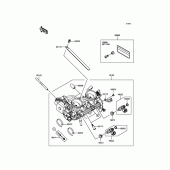 Схема вузла: Throttle для Kawasaki EN650 Vulcan S SE