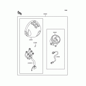 Схема вузла: Опція для Kawasaki EL250 Eliminator 250SE