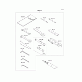 Схема вузла: Інструмент для Kawasaki EX250 Ninja 250R