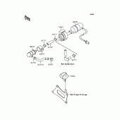 Схема вузла: Fuel pump для Kawasaki ZX636 Ninja ZX-6R