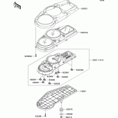Схема вузла: Meter(s) для Kawasaki ZX1200 Ninja ZX-12R