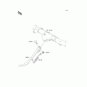 Схема вузла: Stand(s) для Kawasaki VN1600 Vulcan 1600 Classic
