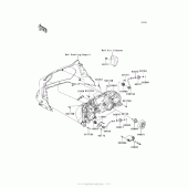 Схема вузла: Headlight(S) для Kawasaki ZG1400 Concours 14 ABS