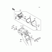 Схема вузла: Taillight(s) для Kawasaki KLX250 KLX250