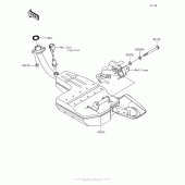 Схема вузла: Вихлопна система для Kawasaki BR125 Z125 Pro