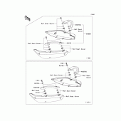 Схема вузла: Опційні деталі для Kawasaki EX650 Ninja 650