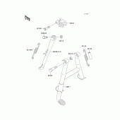 Схема вузла: Stand(s) для Kawasaki ZX600 Ninja ZX-6