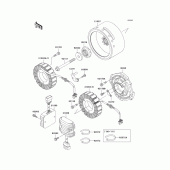Схема вузла: Генератор для Kawasaki VN1500 VN1500 Classic FI