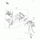 Схема вузла: Air Duct для Kawasaki ZX636 Ninja ZX-6R ABS KRT Edition