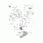 Схема вузла: Fuel evaporative system для Kawasaki ZX1000 Ninja ZX-10R