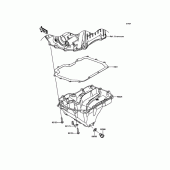 Схема вузла: Oil Pan для Kawasaki ZX1000 Ninja ZX-10RR