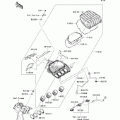 Схема вузла: Повітряний фільтр Kawasaki ZX636 Ninja ZX-6R ABS