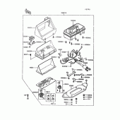 Схема вузла: Meter(s)(zg1000-a7/a8) для Kawasaki ZG1000 Concours