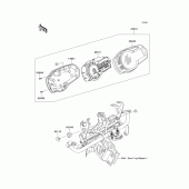 Схема вузла: Meter(s) для Kawasaki ZX1000 Z1000SX